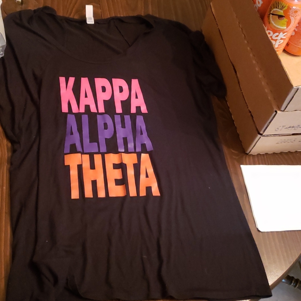 Dolman Sleeve Kappa Alpha Theta tee